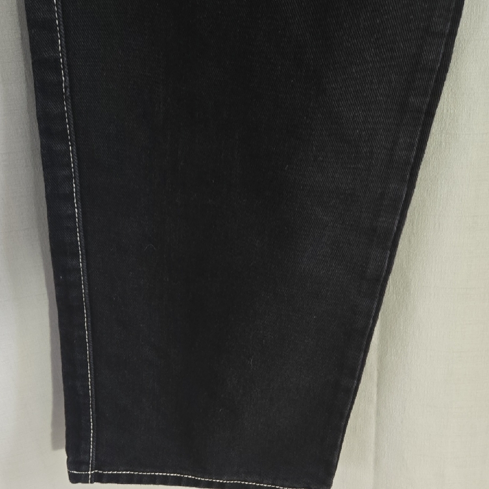 Stylish Black Kids' Jeans with Contrast Stitching - Picture 5 of 8